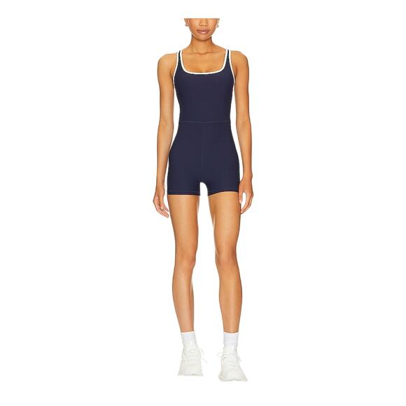 The Upside 'Soraya' Blue Polyamide Onesie Size 8 - Picture 1 of 5